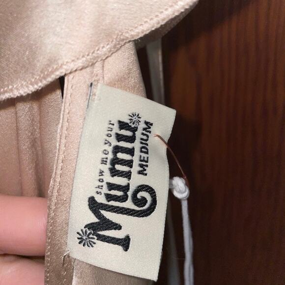 NWT Show Me Your MuMu Samantha Ruffle Wrap Dress Size Medium - Picture 2 of 4